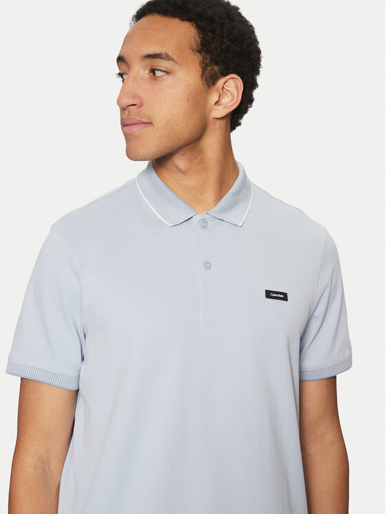 Calvin Klein Calvin Klein Polo K10K114141 Plava Regular Fit