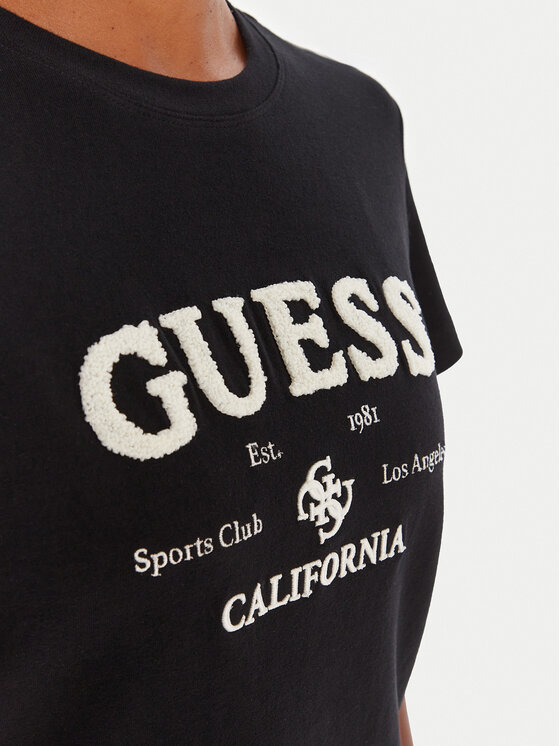 Guess Guess Camiseta V5BI02 KCBF1 Negro Regular Fit