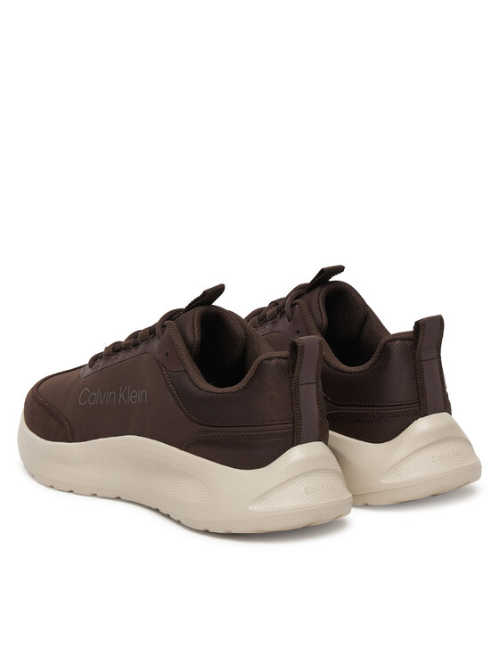 Calvin Klein Sneakersy Calvin Klein Light Eva Runner Nyl-Sue HW0HW03149 Hnědá