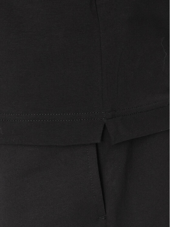 EA7 Emporio Armani EA7 Emporio Armani Поло 8NPF14 PJVQZ 0208 Чорний Regular Fit
