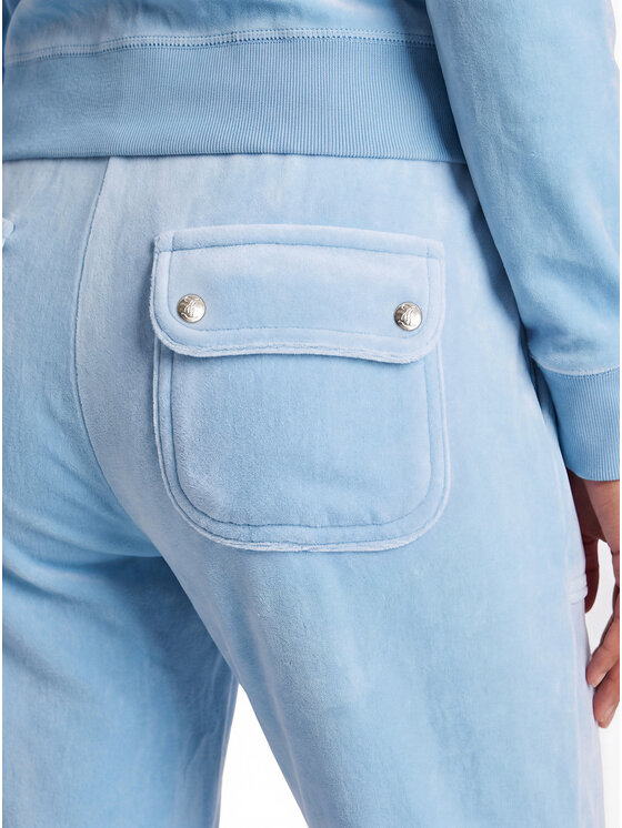 Juicy Couture Juicy Couture Παντελόνι φόρμας Layla JCSEBJ001 Γαλάζιο Flared Leg