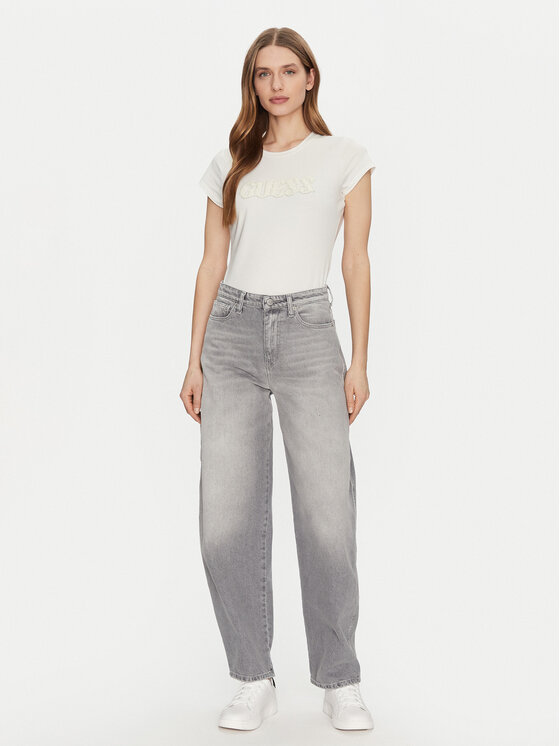 Guess Guess Футболка W5GI42 J1314 Écru Regular Fit