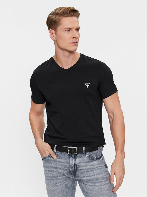 Guess Guess Komplet t-shirt majic﻿ Caleb U97G03 KCD31 Črna Regular Fit