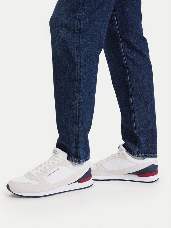 Tommy Hilfiger Sneakersy Tommy Hilfiger Light Eva Runner FM0FM05907 Biały