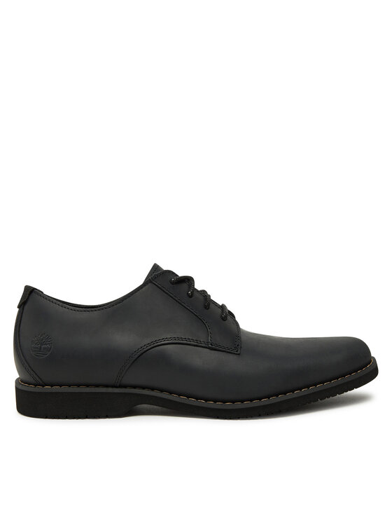 Timberland Κλειστά παπούτσια Timberland Woodhull Leather Oxford TB0A2CWA0011 Μαύρο
