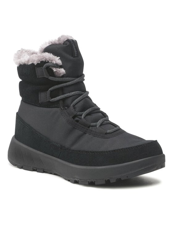 Columbia Μπότες Χιονιού Columbia Slopeside Peak BL2117 Μαύρο