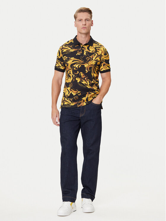 Versace Jeans Couture Versace Jeans Couture Polo 79GAG6S0 JS514 Negro Regular Fit