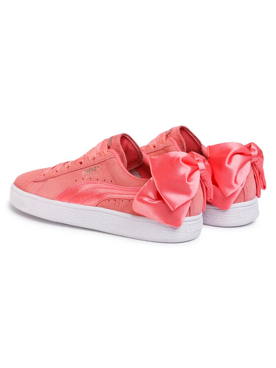 Puma Сникърси Puma Suede Bow Wn's 367317 01 Розов