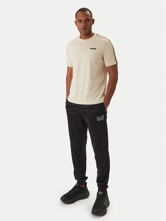 EA7 Emporio Armani EA7 Emporio Armani Camiseta 7M001476 AF10375 Beis Regular Fit