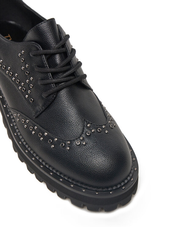 TWINSET zapatos Oxford TWINSET 242TGT106 Negro