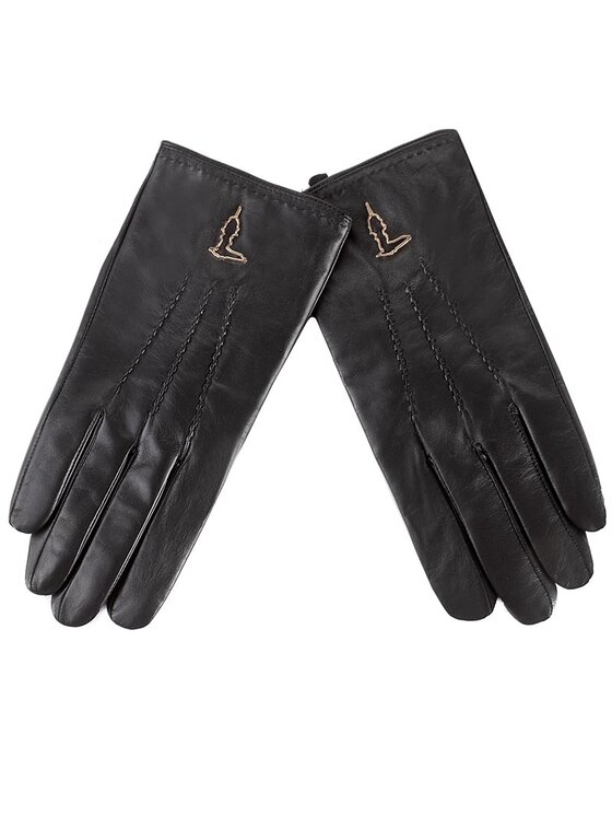 Trussardi Дамски ръкавици Trussardi Gloves 57Z00008 Черен