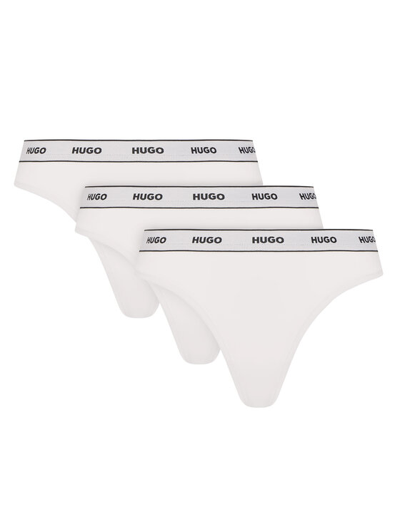 HUGO HUGO Комплект стрінгів 50480150 Білий