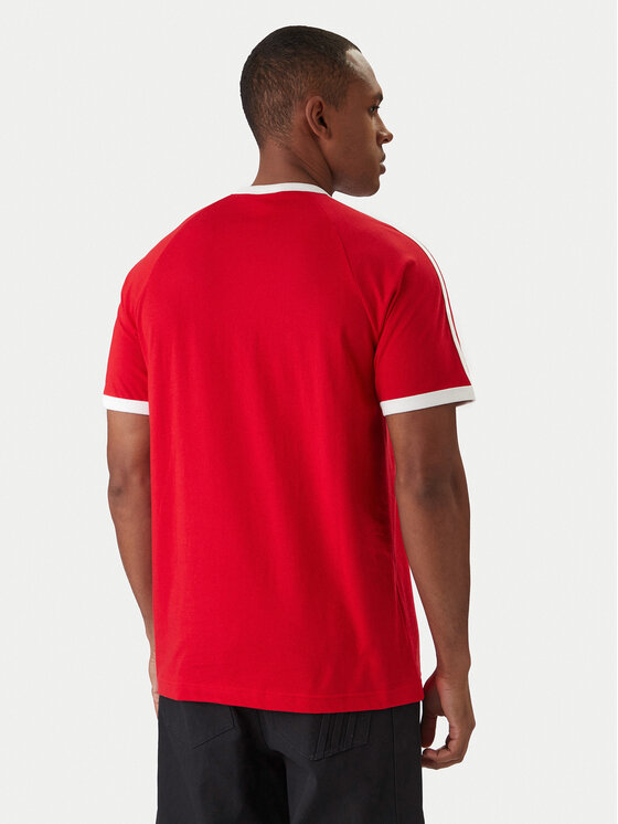 adidas adidas Camiseta 3-Stripes KE3535 Rojo Regular Fit