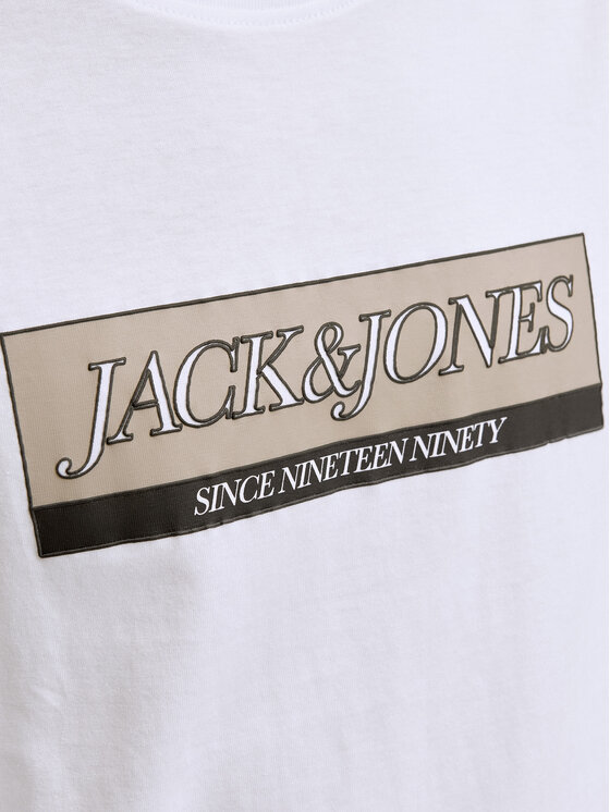 Jack & Jones Jack & Jones Camiseta Rinwood 12283628 Blanco Regular Fit