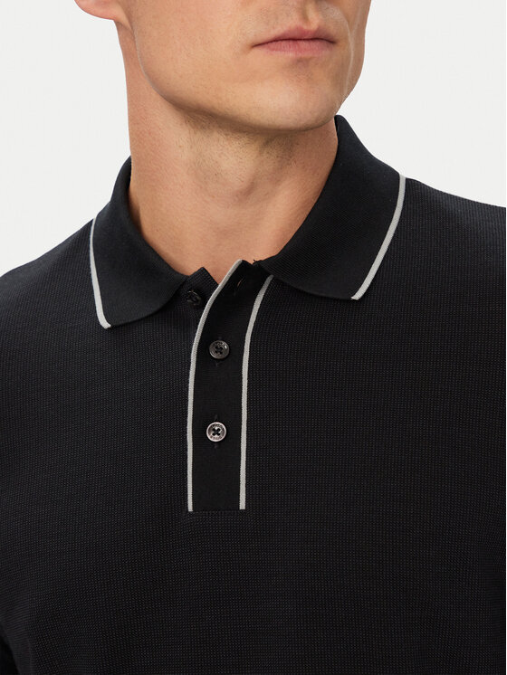 BOSS BOSS Polo H-Parlay 81 50565735 Negro Regular Fit