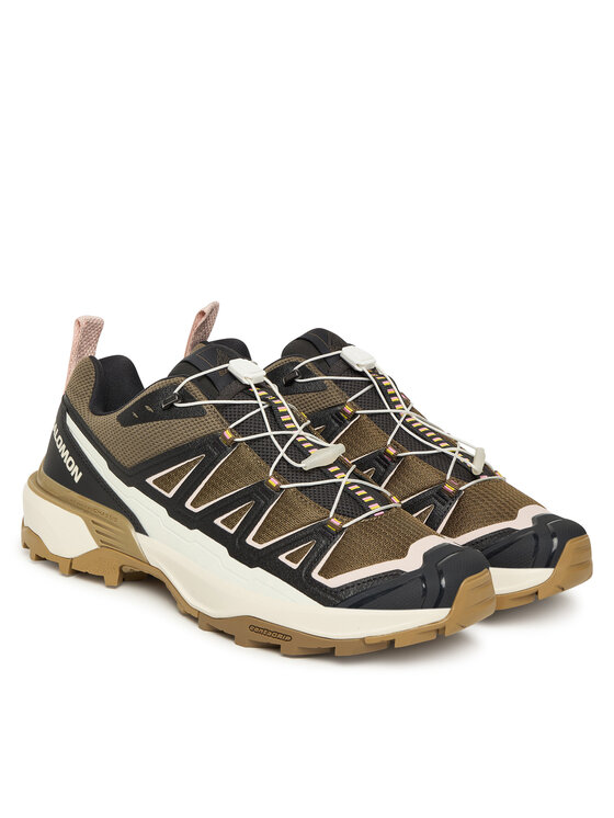 Salomon Παπούτσια πεζοπορίας Salomon X Ultra 360 Edge L47872100 Χακί