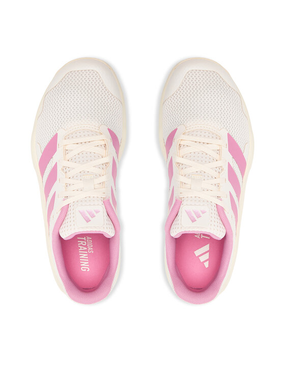 adidas Buty na siłownię adidas Dropset Base Training Shoes LA3871 Kremowy