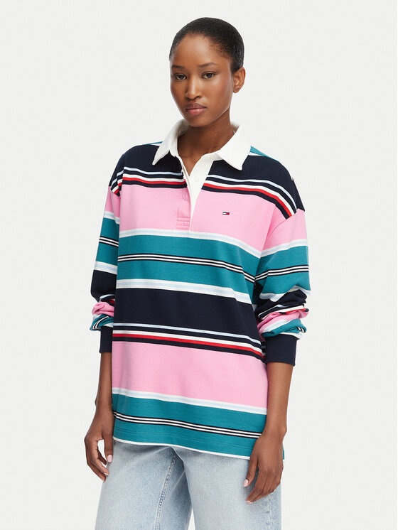 Tommy Jeans Tommy Jeans Polo DW0DW23483 De color Regular Fit