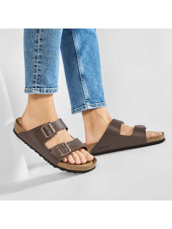 Birkenstock Papucs Birkenstock Arizona Birko-Flor 0051701 Barna