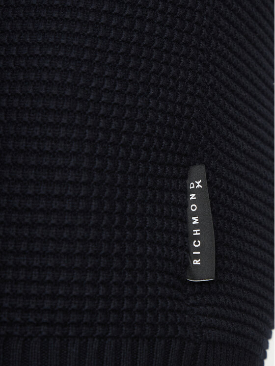 Richmond X Richmond X T-Shirt UMP25113TS Σκούρο μπλε Regular Fit