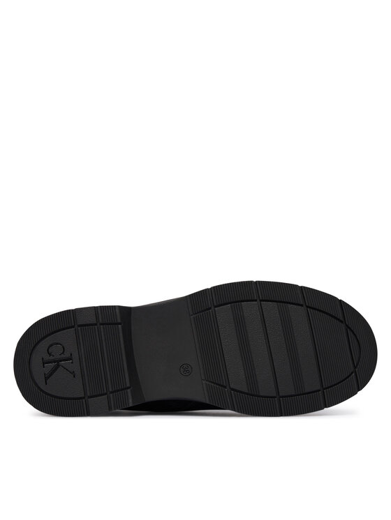 Calvin Klein Auliniai batai Calvin Klein Lace-Up Bootie V3X5-83187-1695 D Juoda