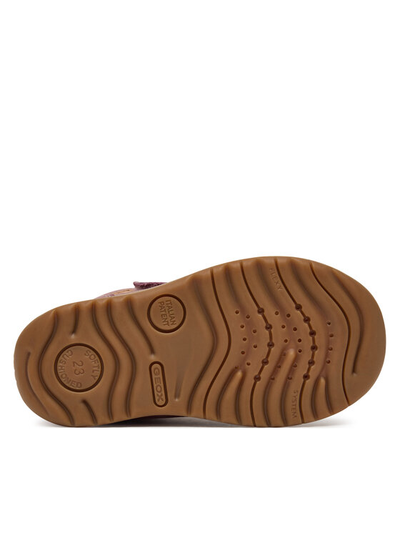 Geox Gležnjarji Geox B Macchia Girl B664PD 03322 C8006 Roza