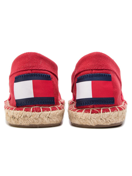 Tommy Jeans Espadrillas Tommy Jeans Flag Espadrille EM0EM00232 Rosso
