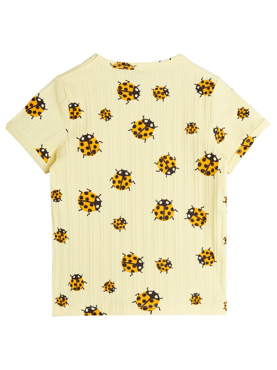MINI RODINI MINI RODINI Camiseta 2522010623 Amarillo Regular Fit