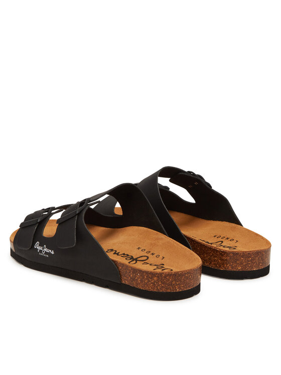 Pepe Jeans Шльопанці Pepe Jeans PLS90638 Чорний
