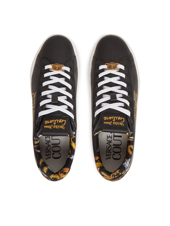 Versace Jeans Couture Снікерcи Versace Jeans Couture 78VA3SKL Чорний