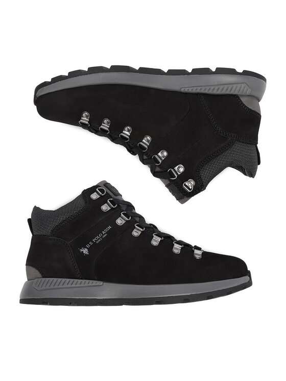 U.S. Polo Assn. Черевики U.S. Polo Assn. EO-VENTUR001M/ELN1 Чорний