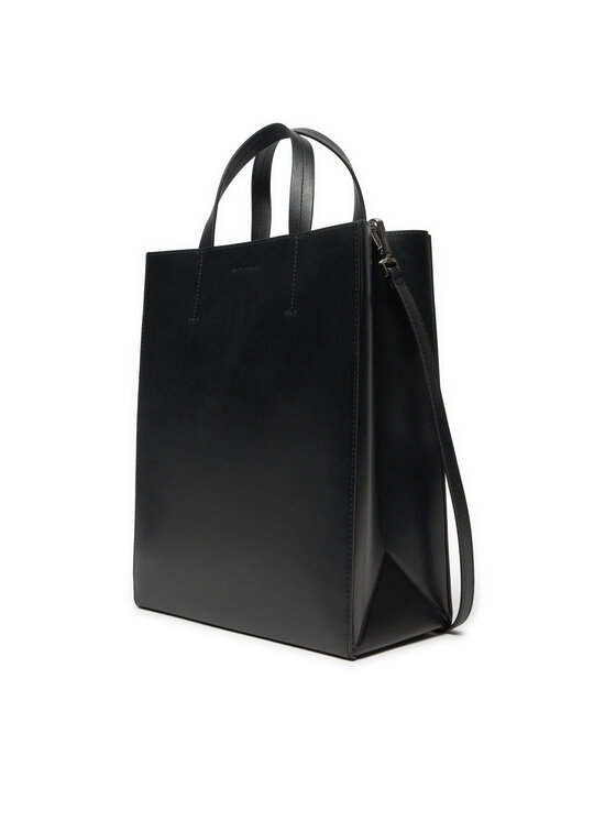 Calvin Klein Borsetta Calvin Klein Line Lthr Mini Tote 32 LV04F3002G Nero