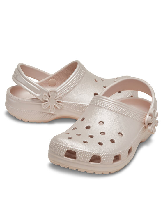 Crocs Шльопанці Crocs Classic Pearl Shine Clog K 212814 Рожевий