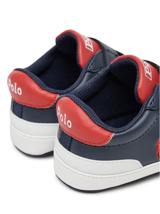 Polo Ralph Lauren Бебешки обувки Polo Ralph Lauren Heritage Court II Baby RL03389410 Тъмносин