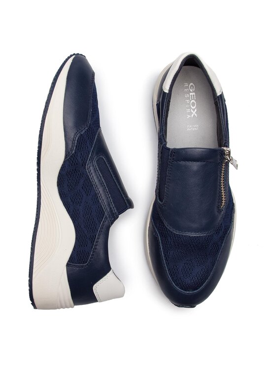Geox sneakers da donna scarpe basse in pelle sportive Blomiee invernali leggere