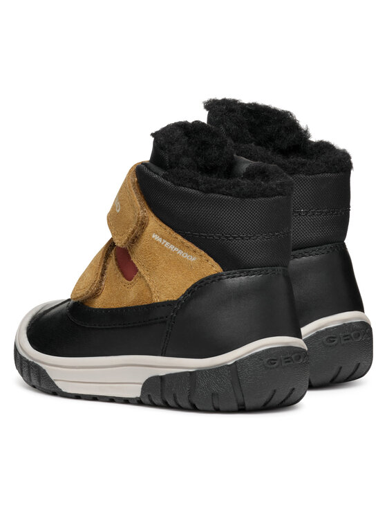 Geox Čižmy Geox B Omar Boy Wpf B462DC 022FU C9154 M Čierna