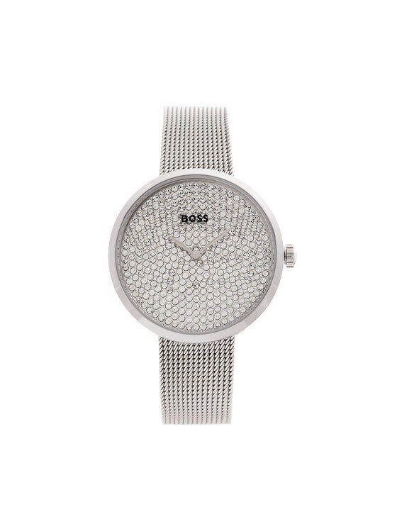BOSS Hodinky BOSS Praise 1502657 Strieborná