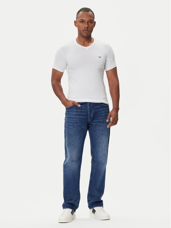 Emporio Armani Underwear Emporio Armani Underwear Camiseta EM000380 AF14133 U0002 Blanco Fitted Fit