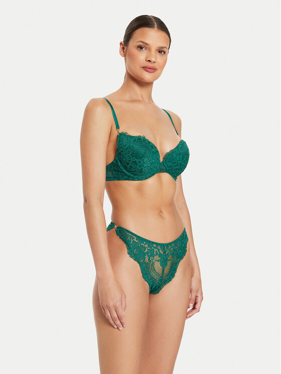 Guess Guess Push up melltartó O4YC15 KCC70 Zöld Regular Fit