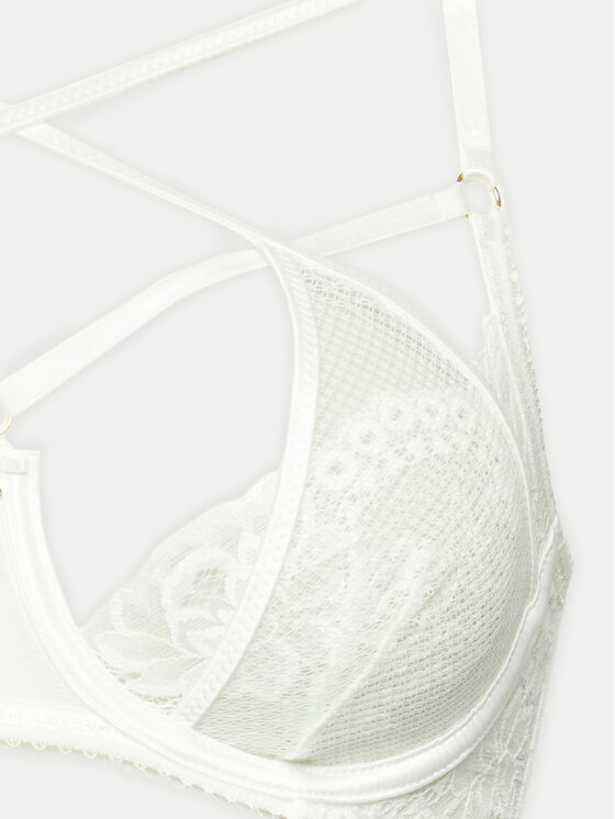 Hunkemöller Hunkemöller Reggiseno con ferretto Anna 204531 Bianco