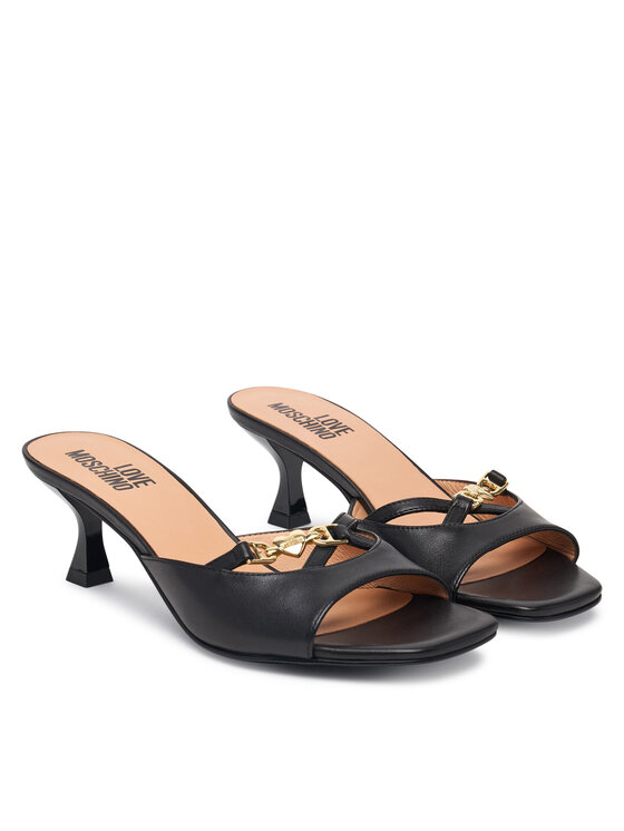 LOVE MOSCHINO Шльопанці LOVE MOSCHINO JA28105G1OIE0000 Чорний