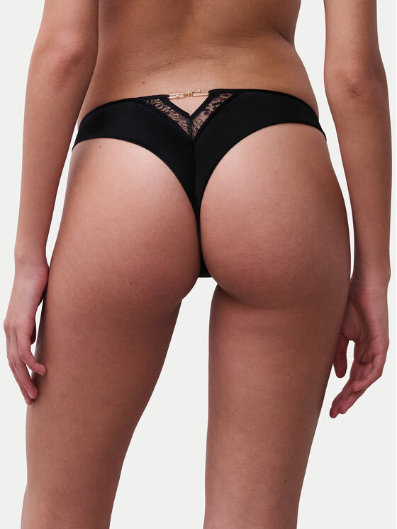 Chantelle Chantelle Tangas Pearl C01RG0 Negro