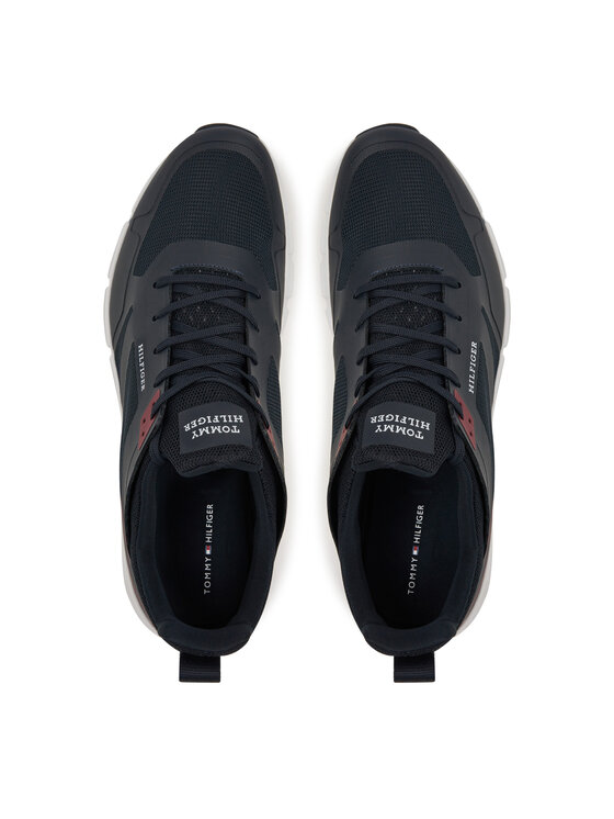 Tommy Hilfiger Tenisice Tommy Hilfiger Modern Comfort Run Mix FM0FM05471 Tamnoplava