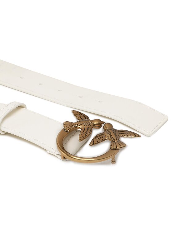 PINKO Ремінь PINKO Love Berry H4 Belt PE 23 PLT01 100120 A0F1 Білий