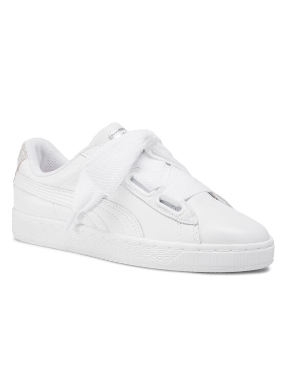 Puma Snīkeri Puma Basket Heart Bio Hack Wn's 369223 01 Balts