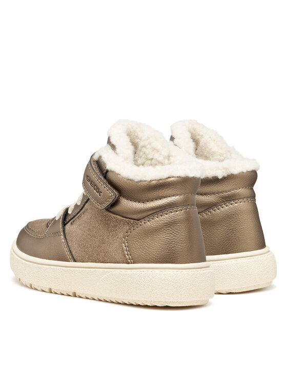 Geox Sneakersy Geox J Theleven B Ab J56HTA 077BC C9006 S Zlatá
