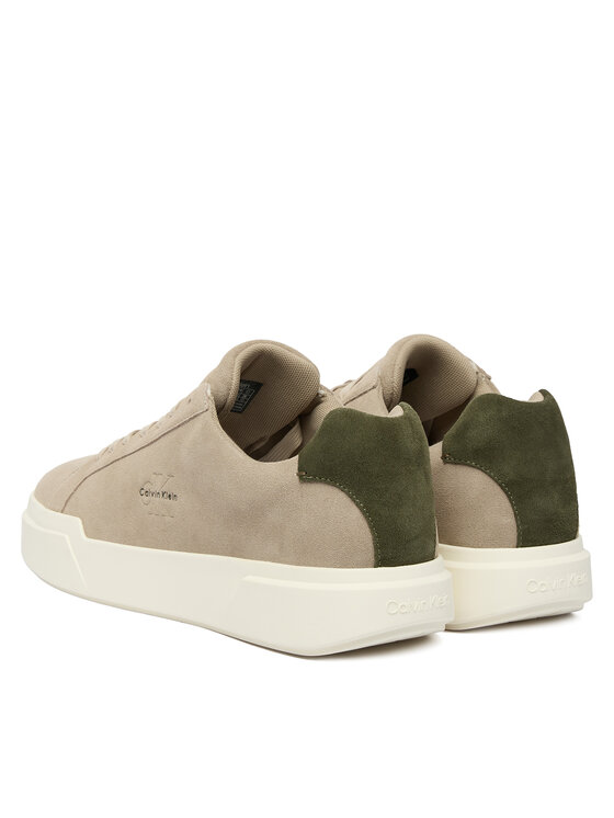 Calvin Klein Laisvalaikio batai Calvin Klein Chunky Cupsole Laceup Su YM0YM01453 Pilka