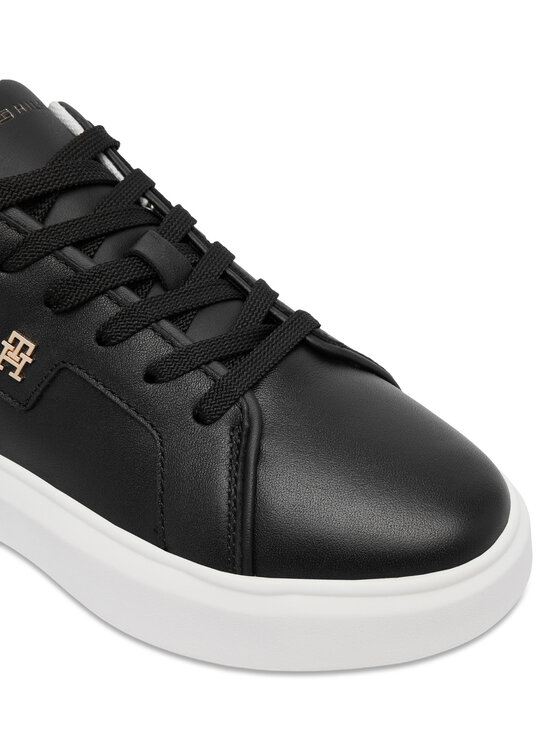Tommy Hilfiger Sneakersy Tommy Hilfiger Th Chic Platform FW0FW09396 Černá