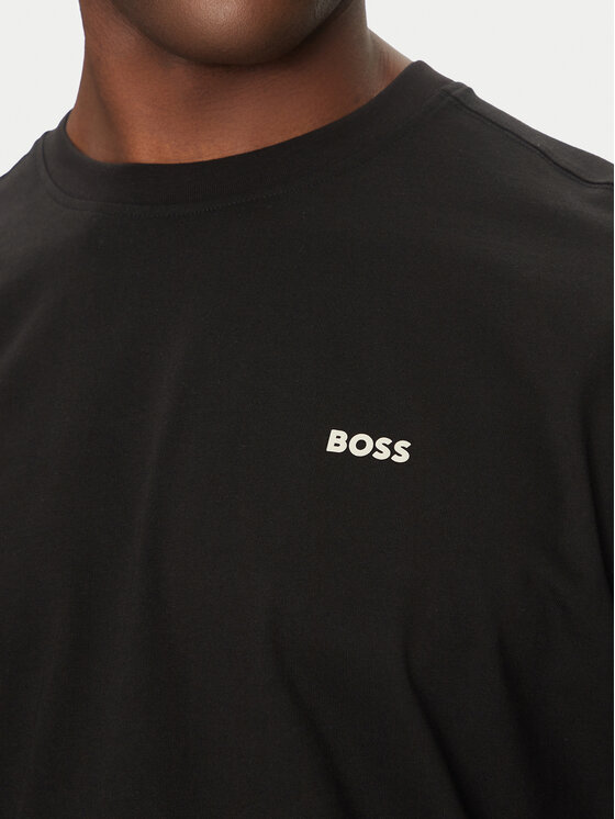 BOSS BOSS Футболка Te_Surfaceshort 50534925 Чорний Relaxed Fit