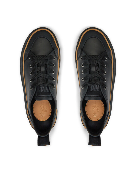Max Mara Bambas Max Mara Prefallsneaker 2424766011 Negro